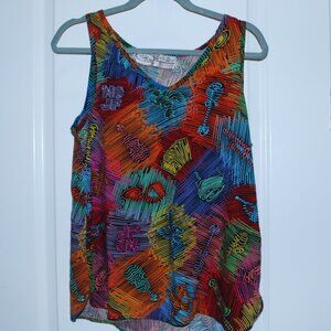 Colourful BayouWear Jazz Fest shirt